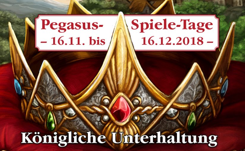 Pegasus-Spiele-Tag am Samastag den 24. November